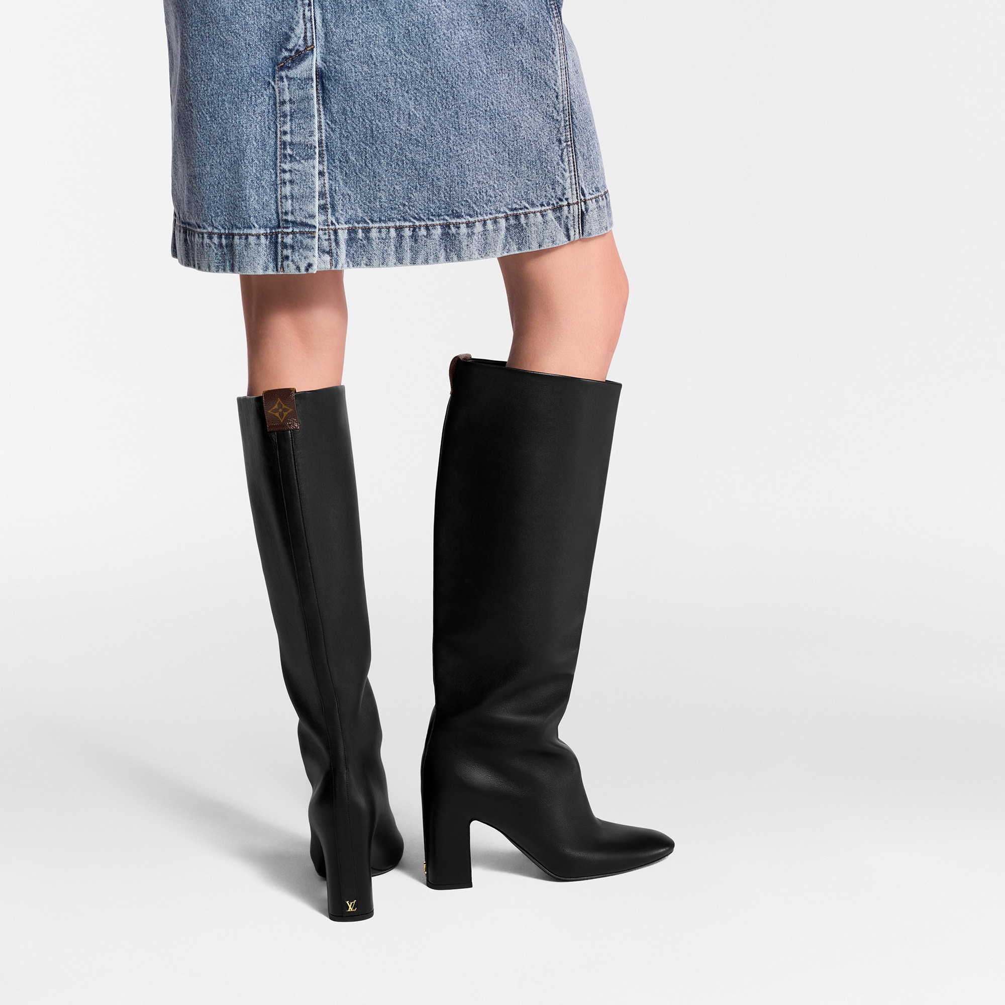 Bota de Cano Alto Donna - Sapatos | LOUIS VUITTON ®